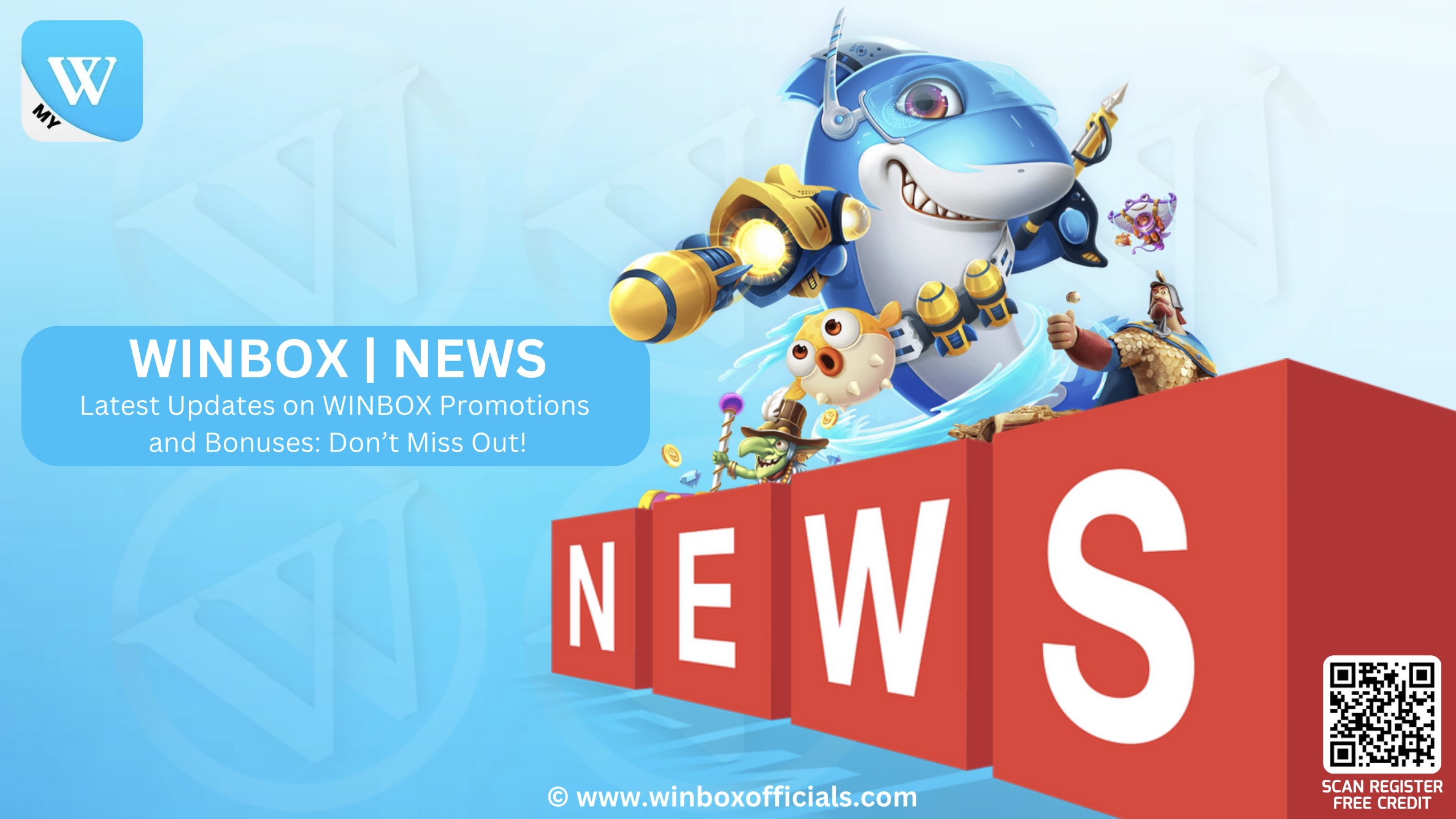 WINBOX Official | WINBOX RESCUES Banner | WINBOX Official Latest Updates Banner